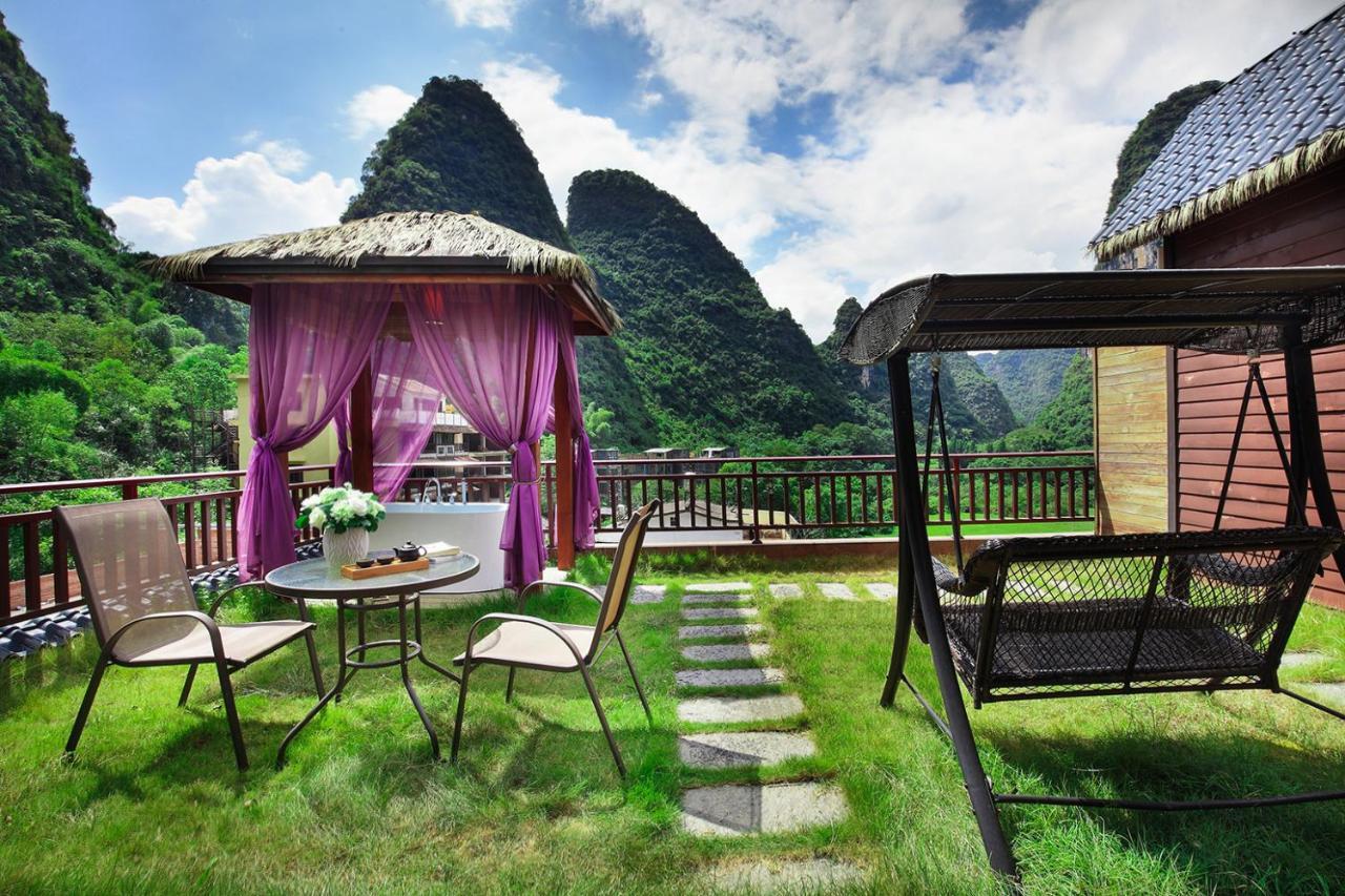 Blue Sky Hotel 양수오 외부 사진