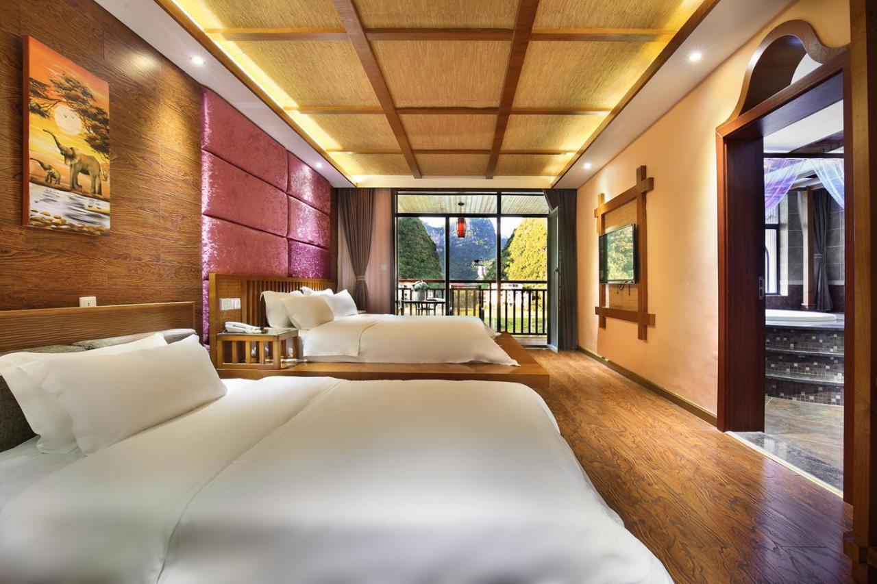 Blue Sky Hotel 양수오 외부 사진