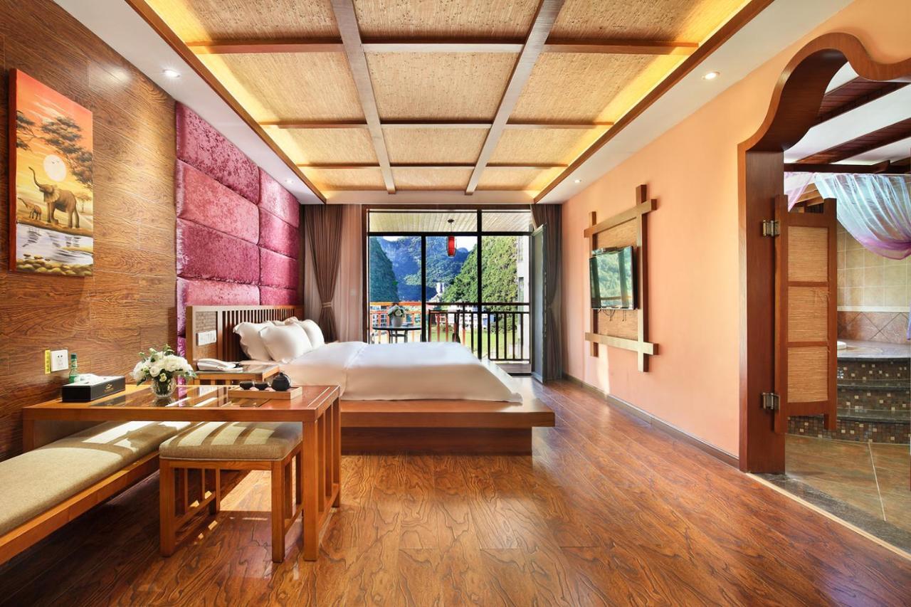 Blue Sky Hotel 양수오 외부 사진